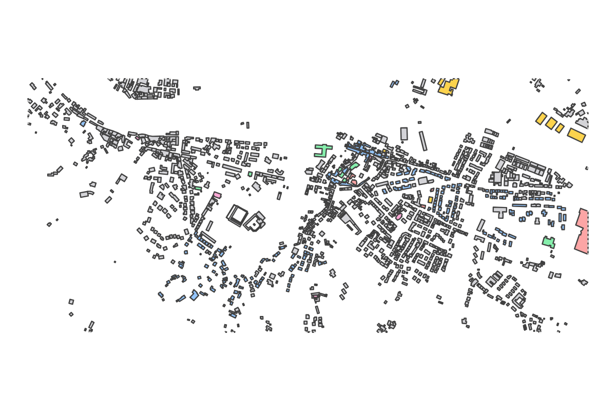 Program breakdown map