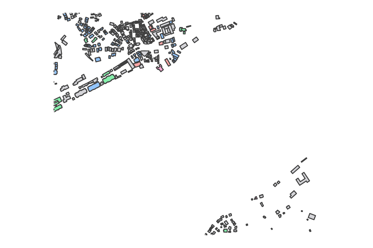 Program breakdown map