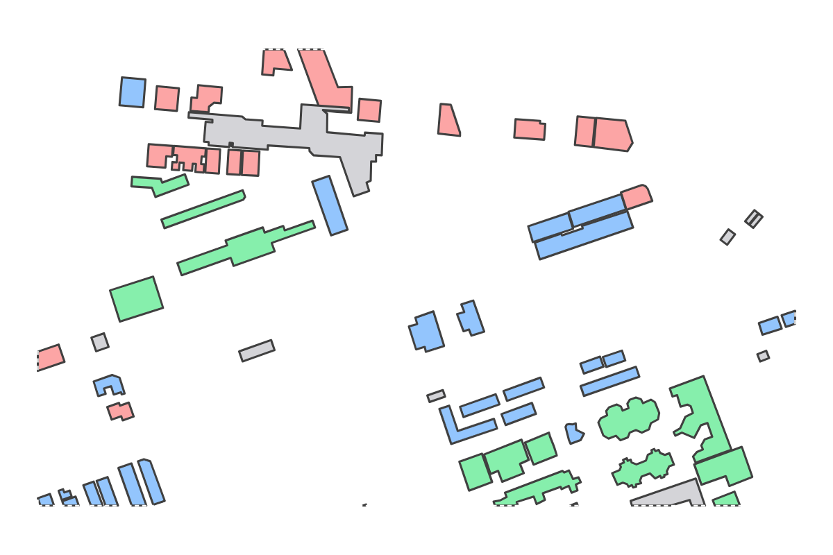 Program breakdown map