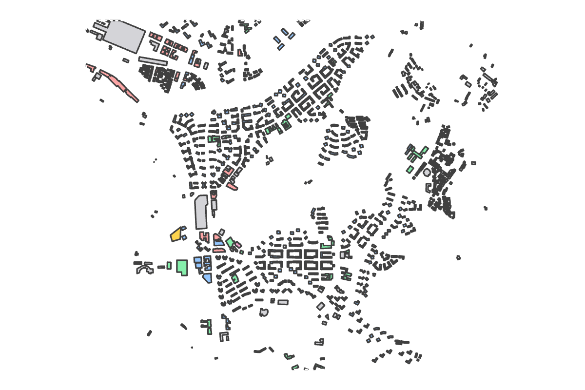 Program breakdown map