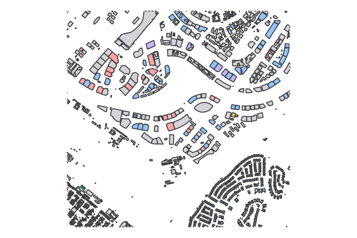 Program breakdown map