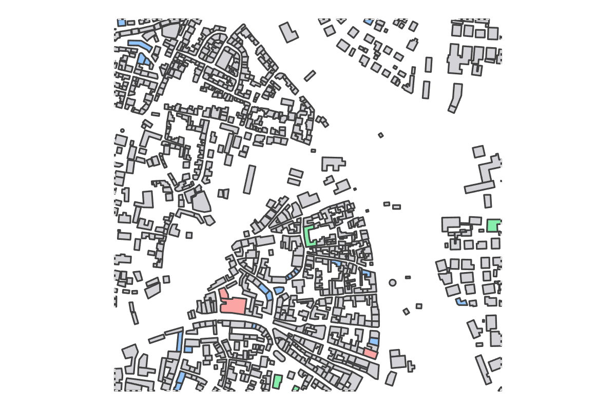 Program breakdown map