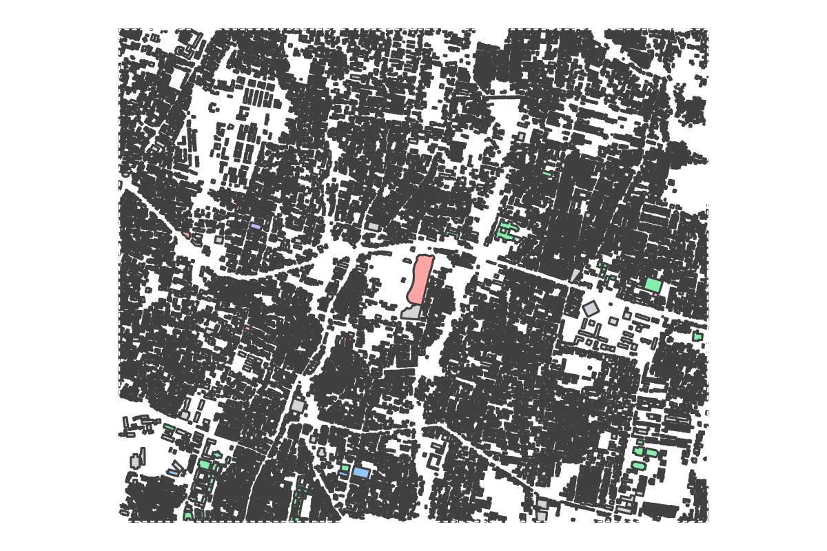 Program breakdown map