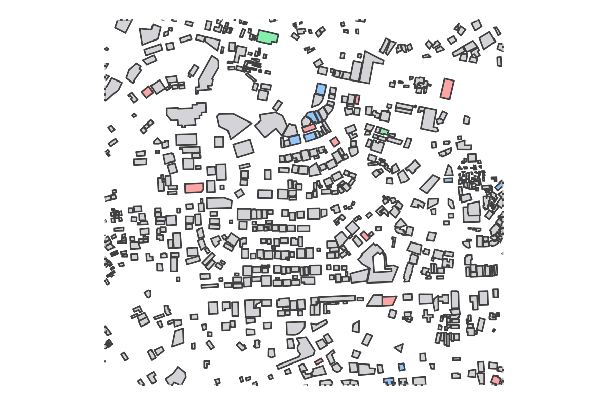 Program breakdown map