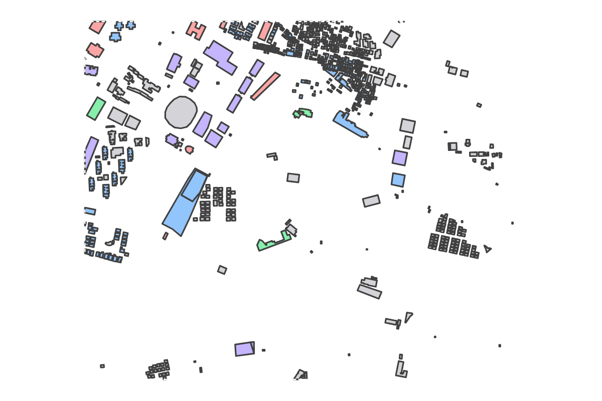Program breakdown map