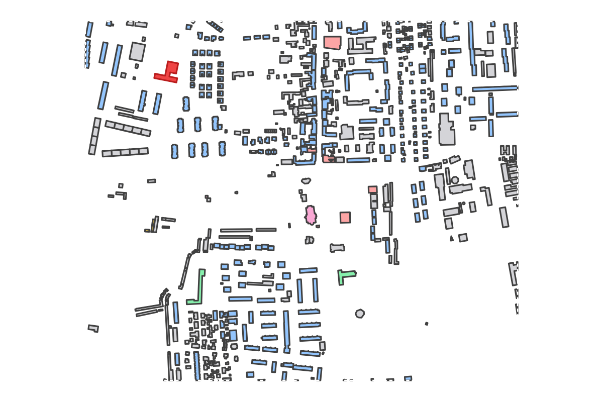 Program breakdown map