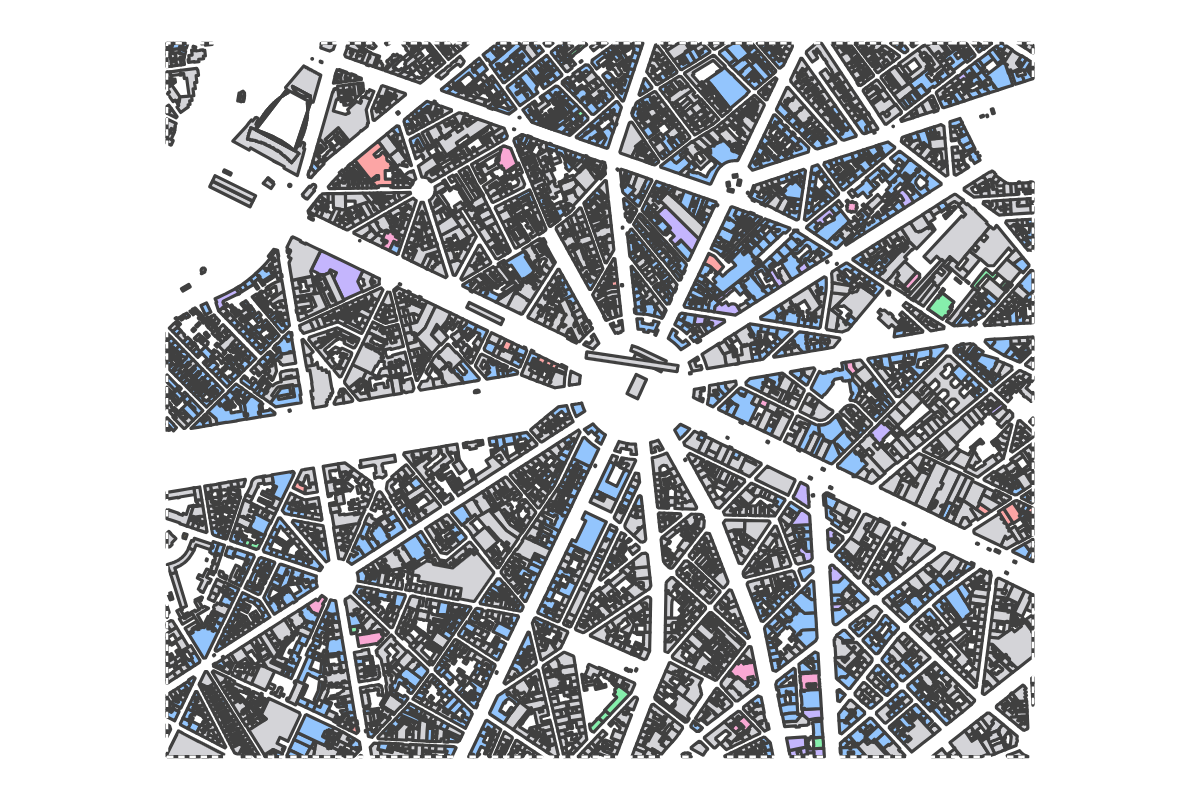 Program breakdown map