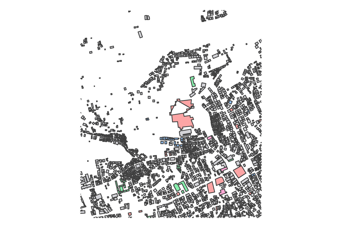 Program breakdown map