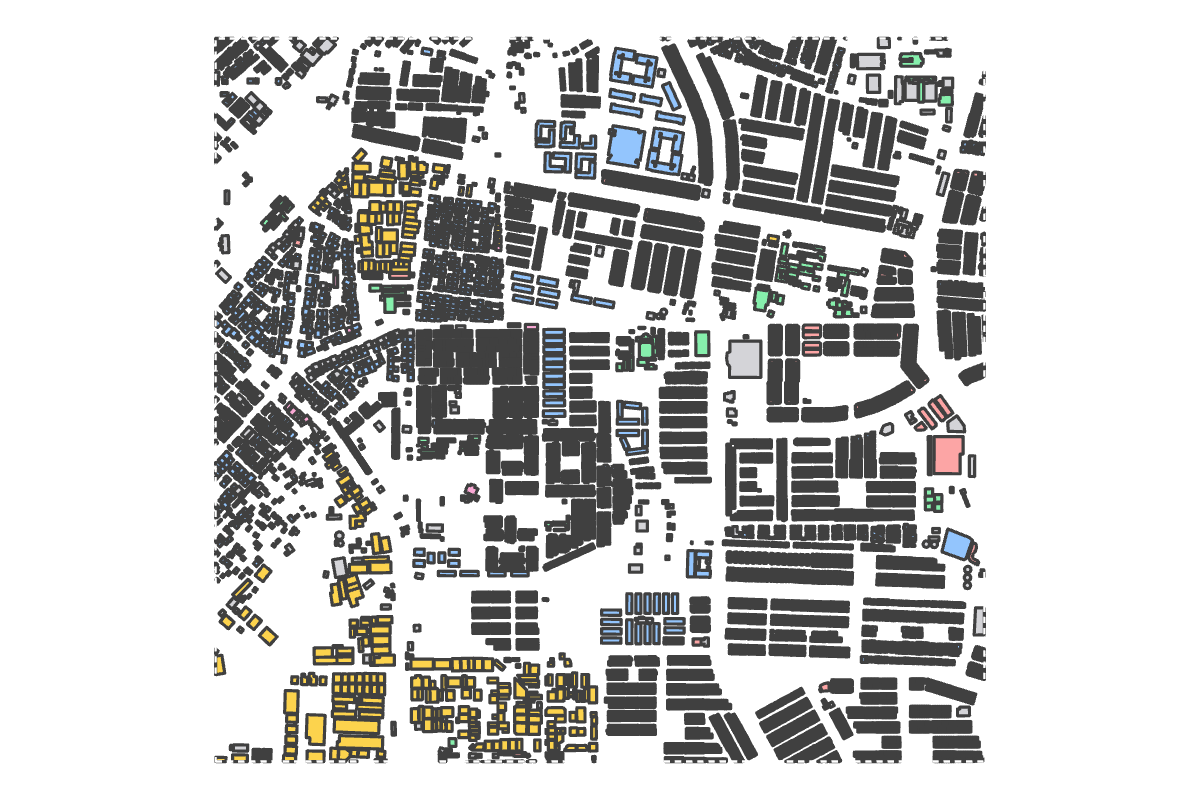 Program breakdown map