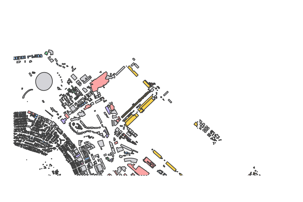 Program breakdown map