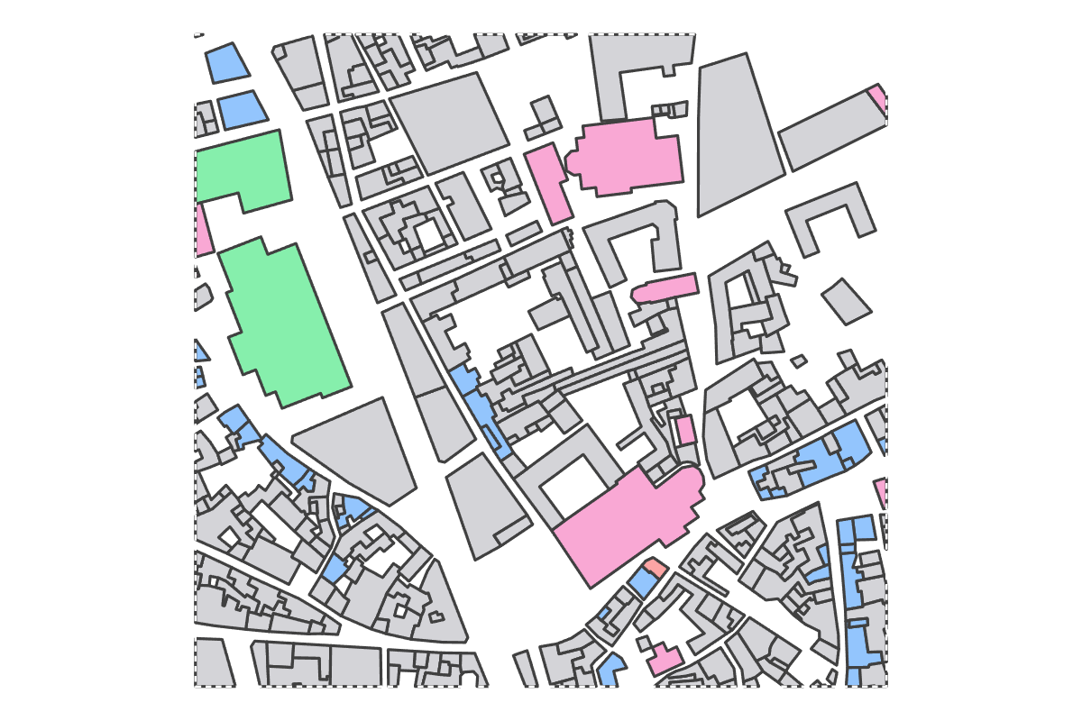 Program breakdown map