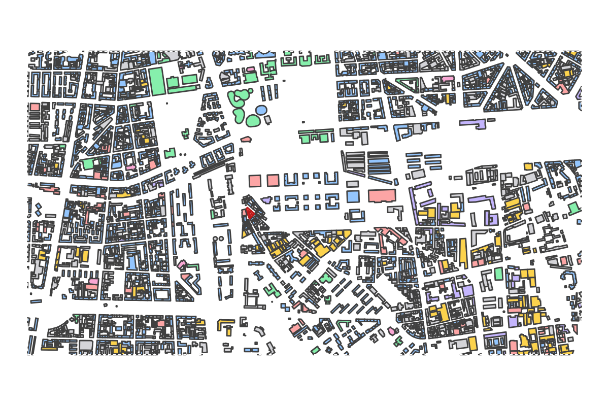 Program breakdown map