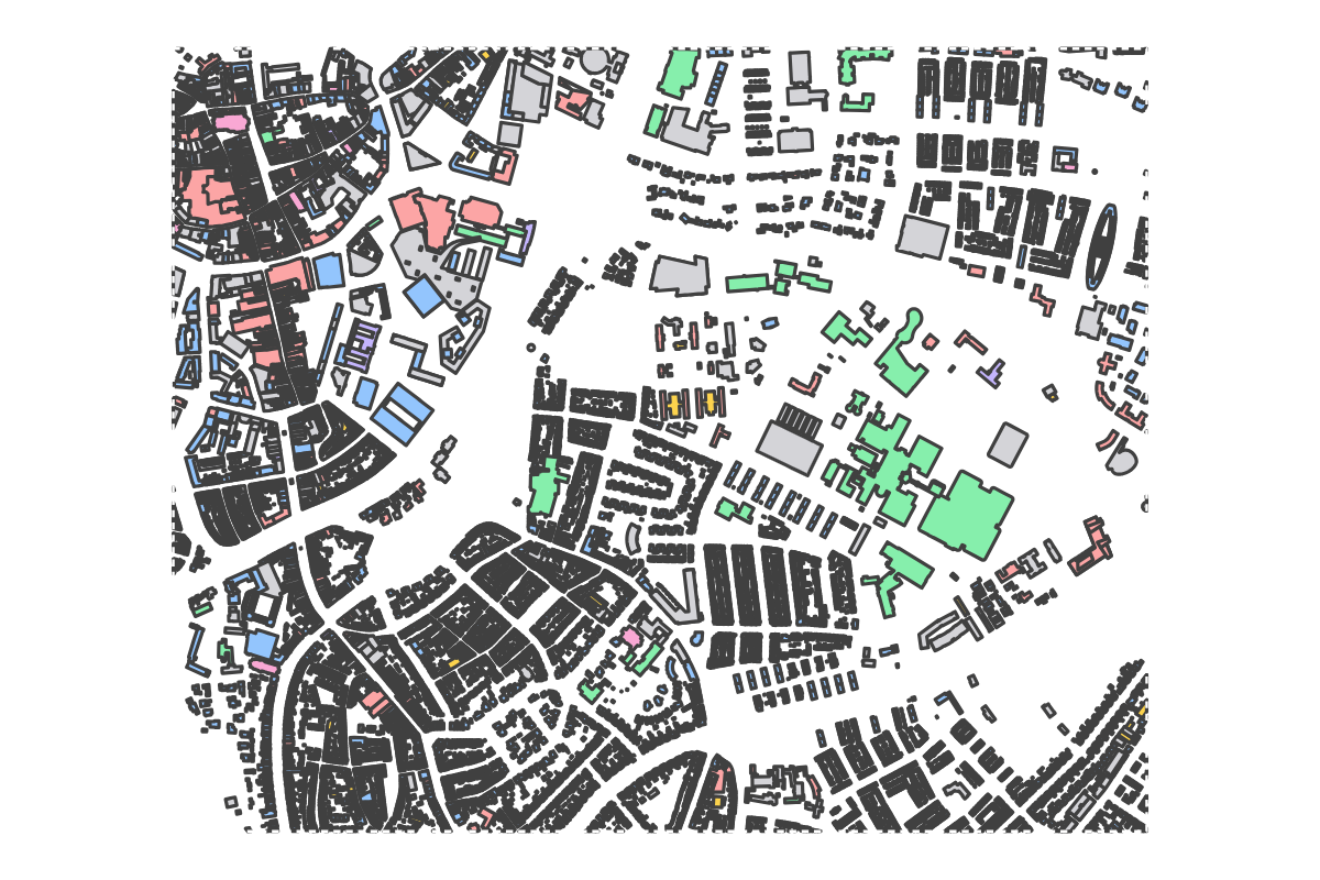 Program breakdown map