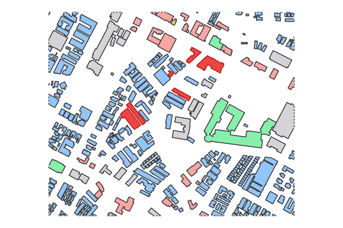 Program breakdown map