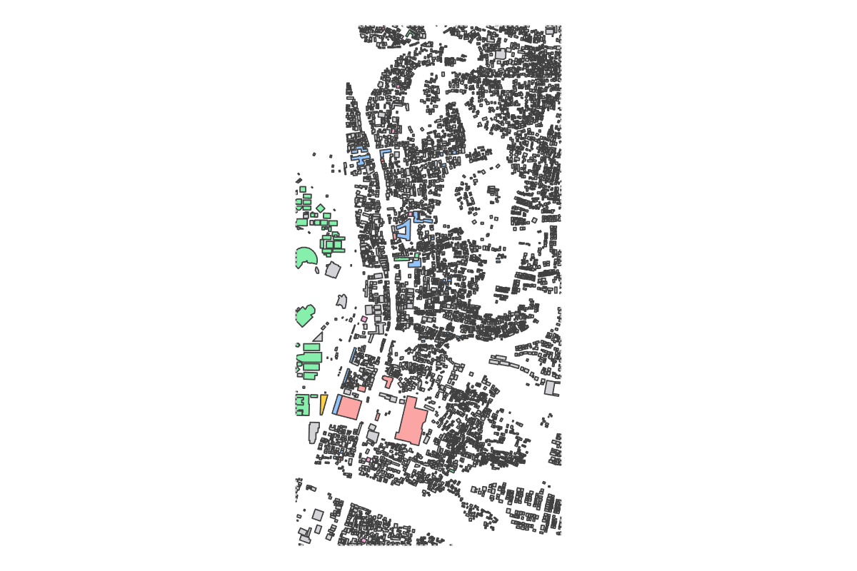 Program breakdown map