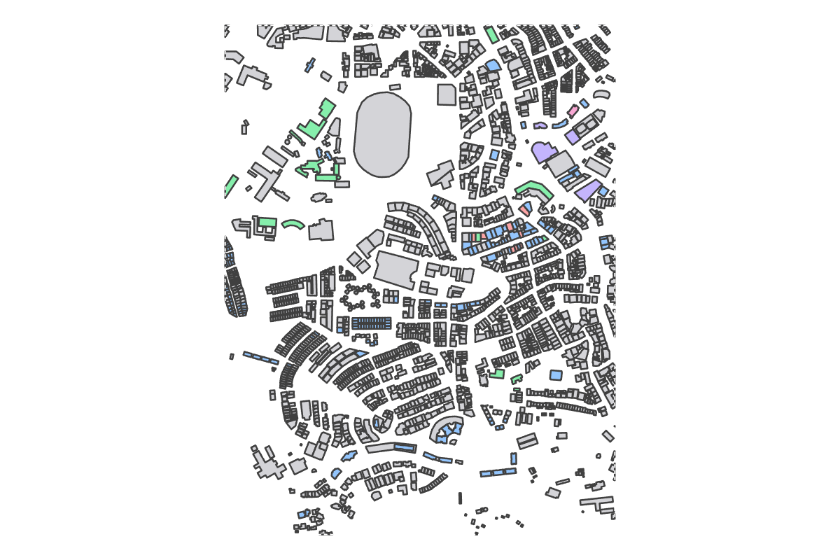 Program breakdown map