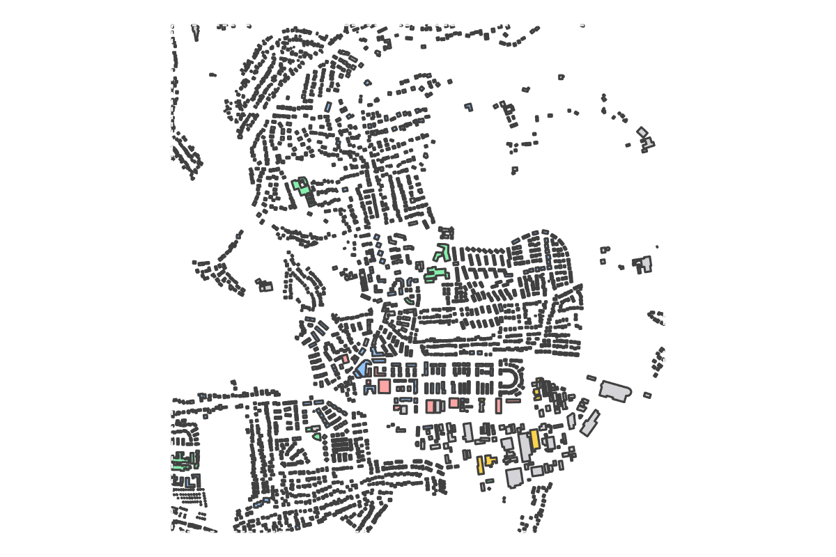 Program breakdown map