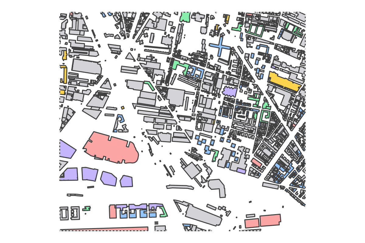 Program breakdown map