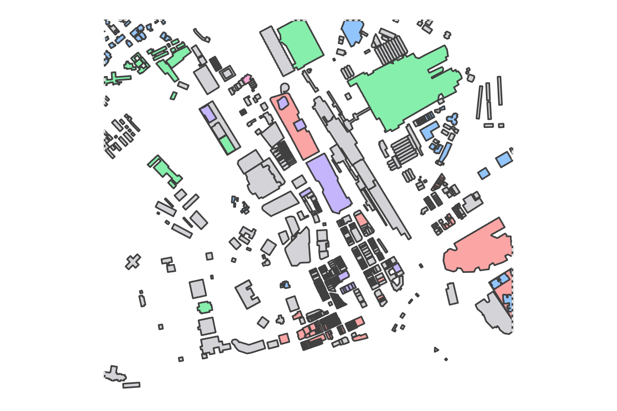 Program breakdown map
