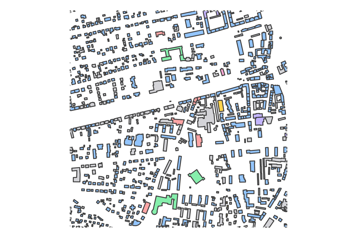 Program breakdown map