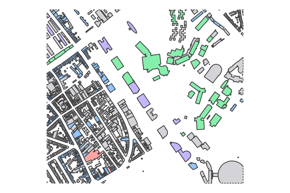 Program breakdown map