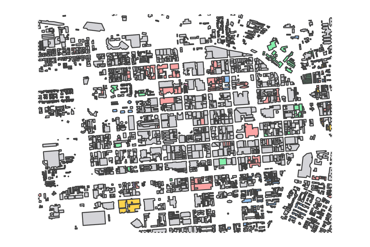 Program breakdown map