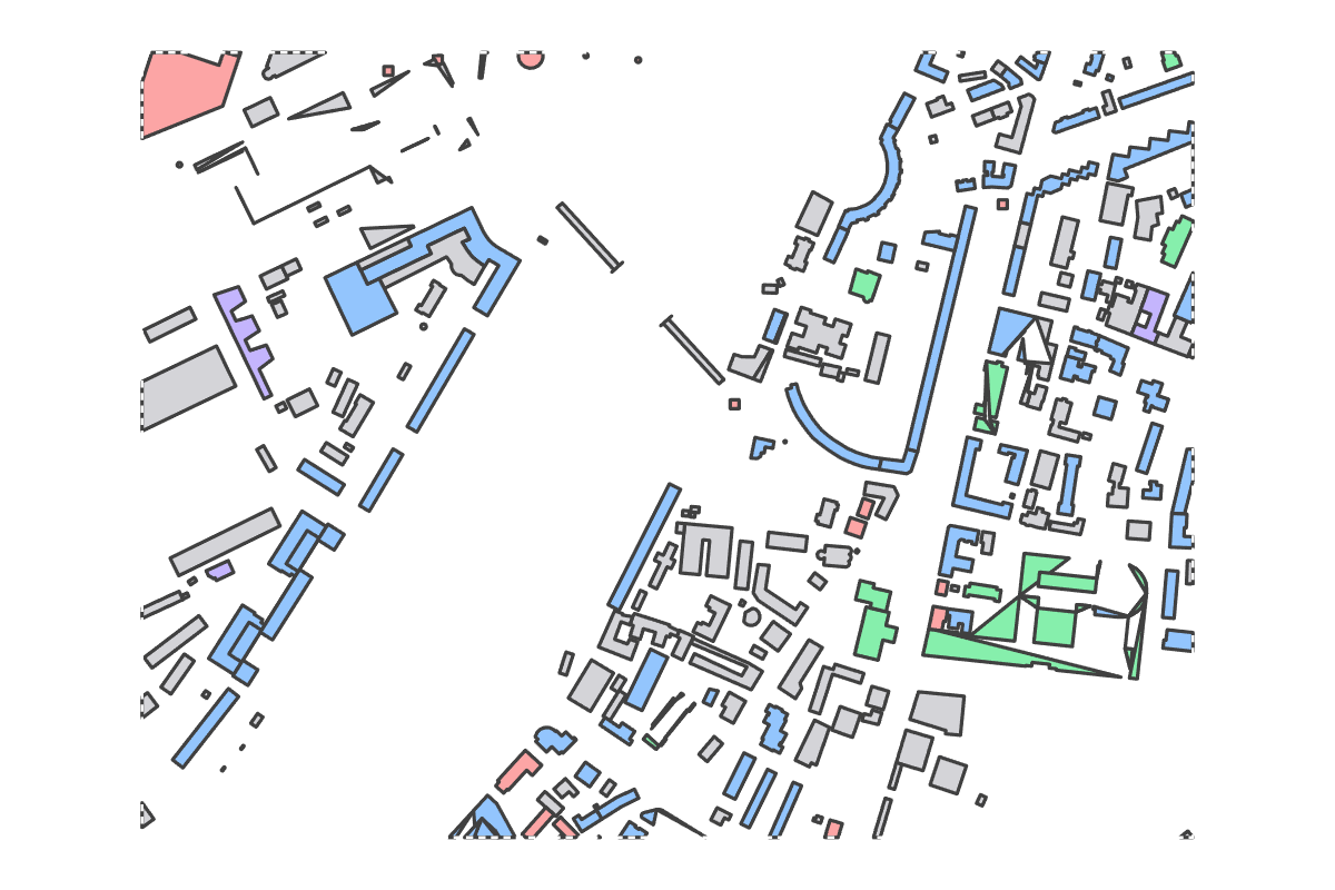Program breakdown map