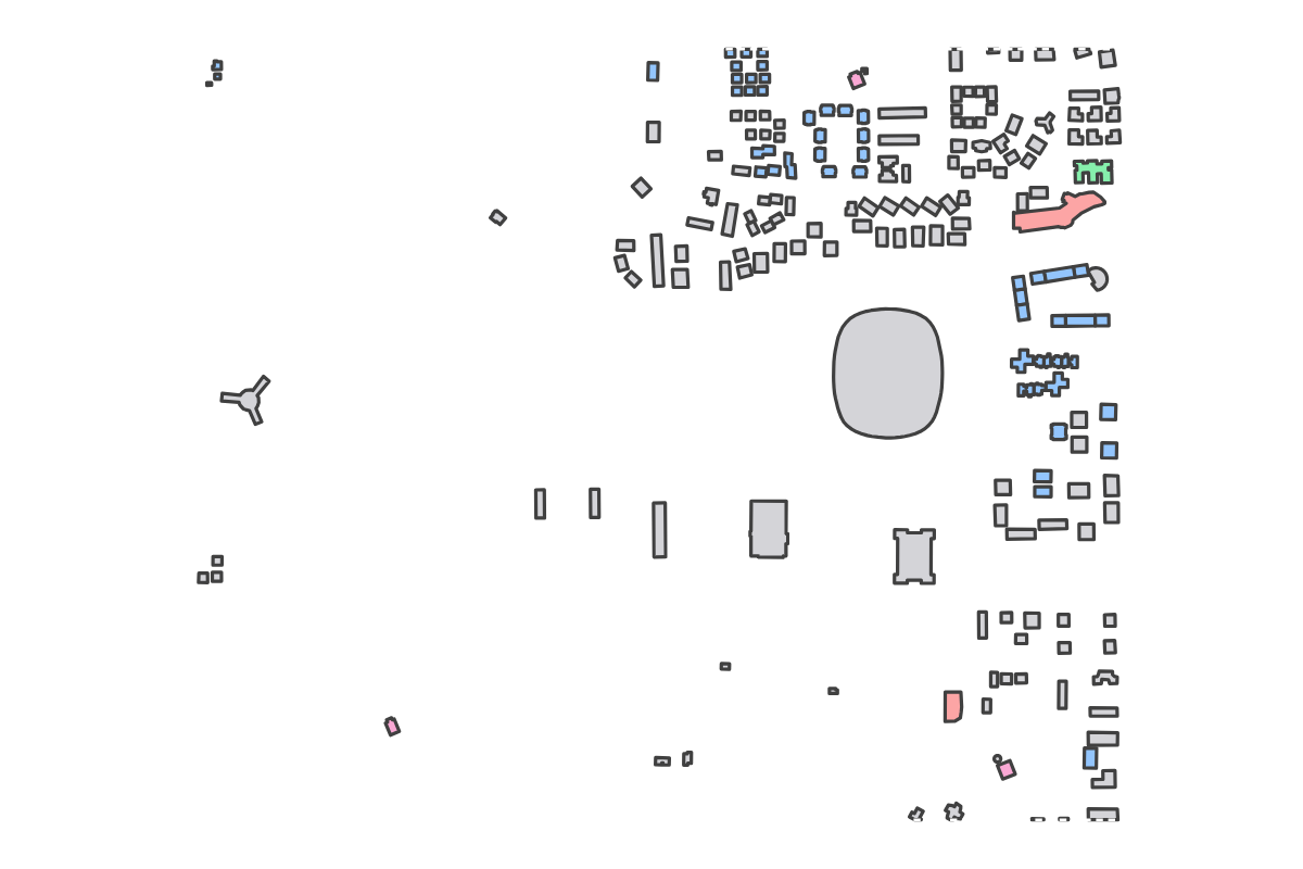 Program breakdown map
