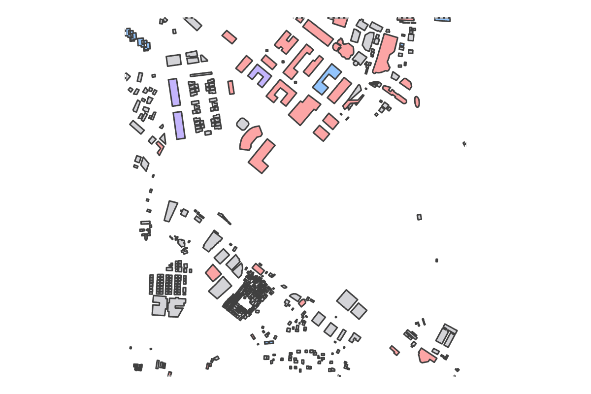Program breakdown map