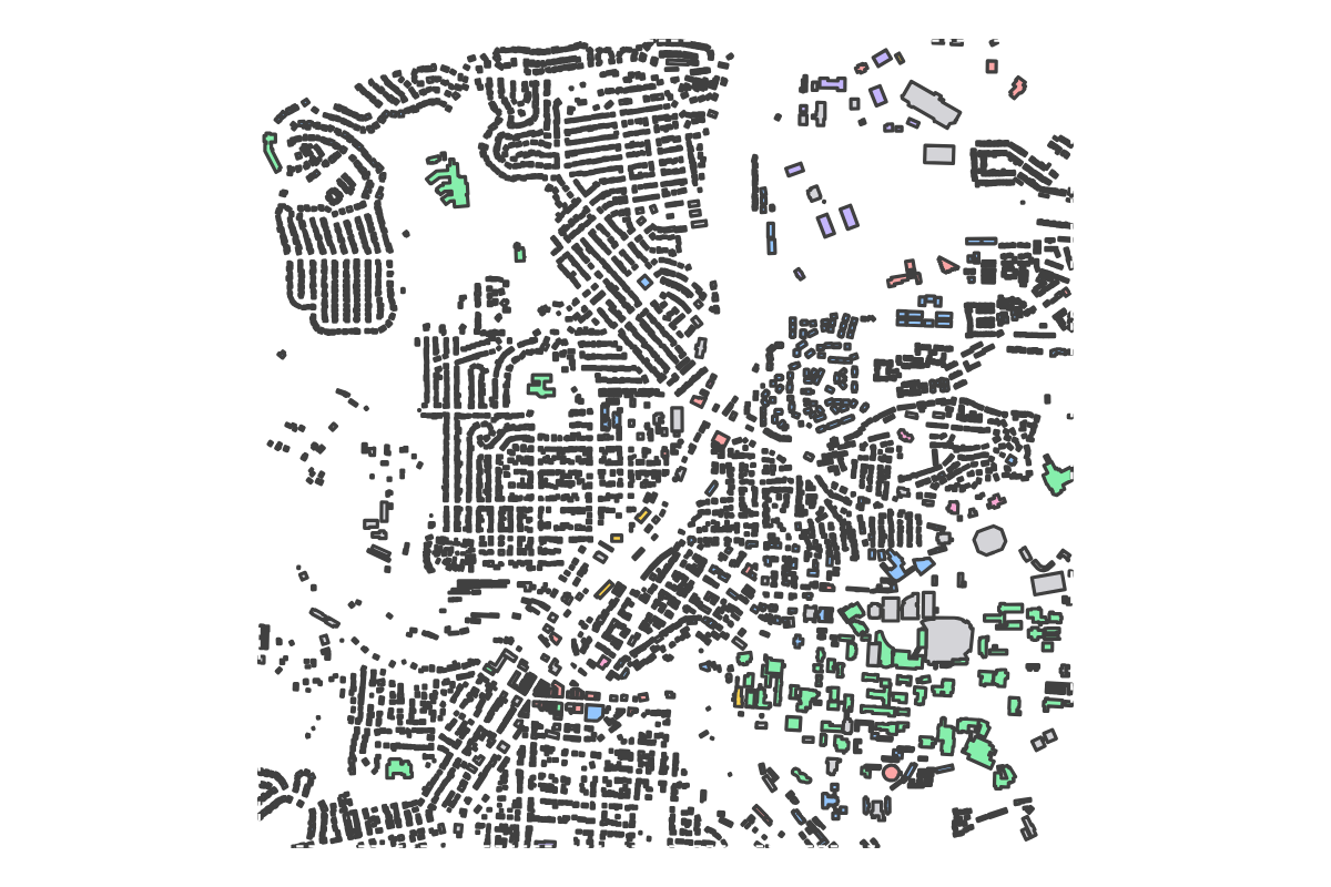 Program breakdown map