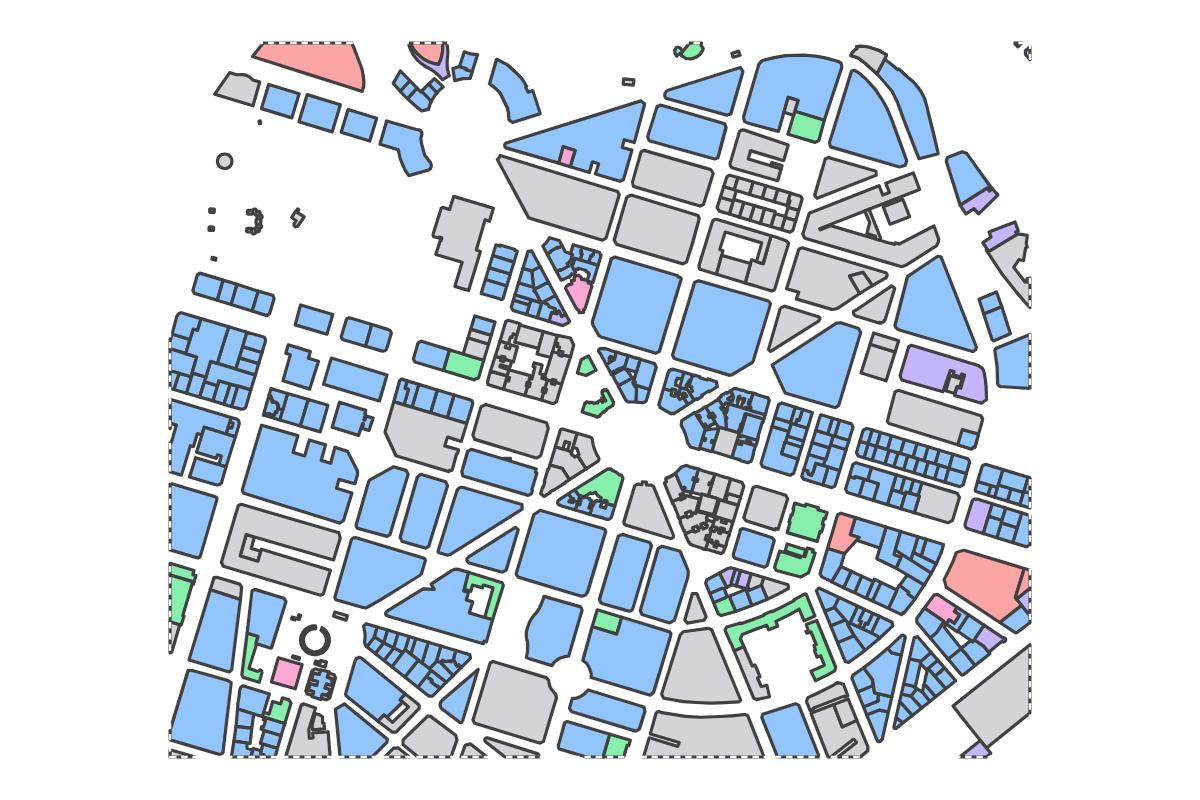 Program breakdown map