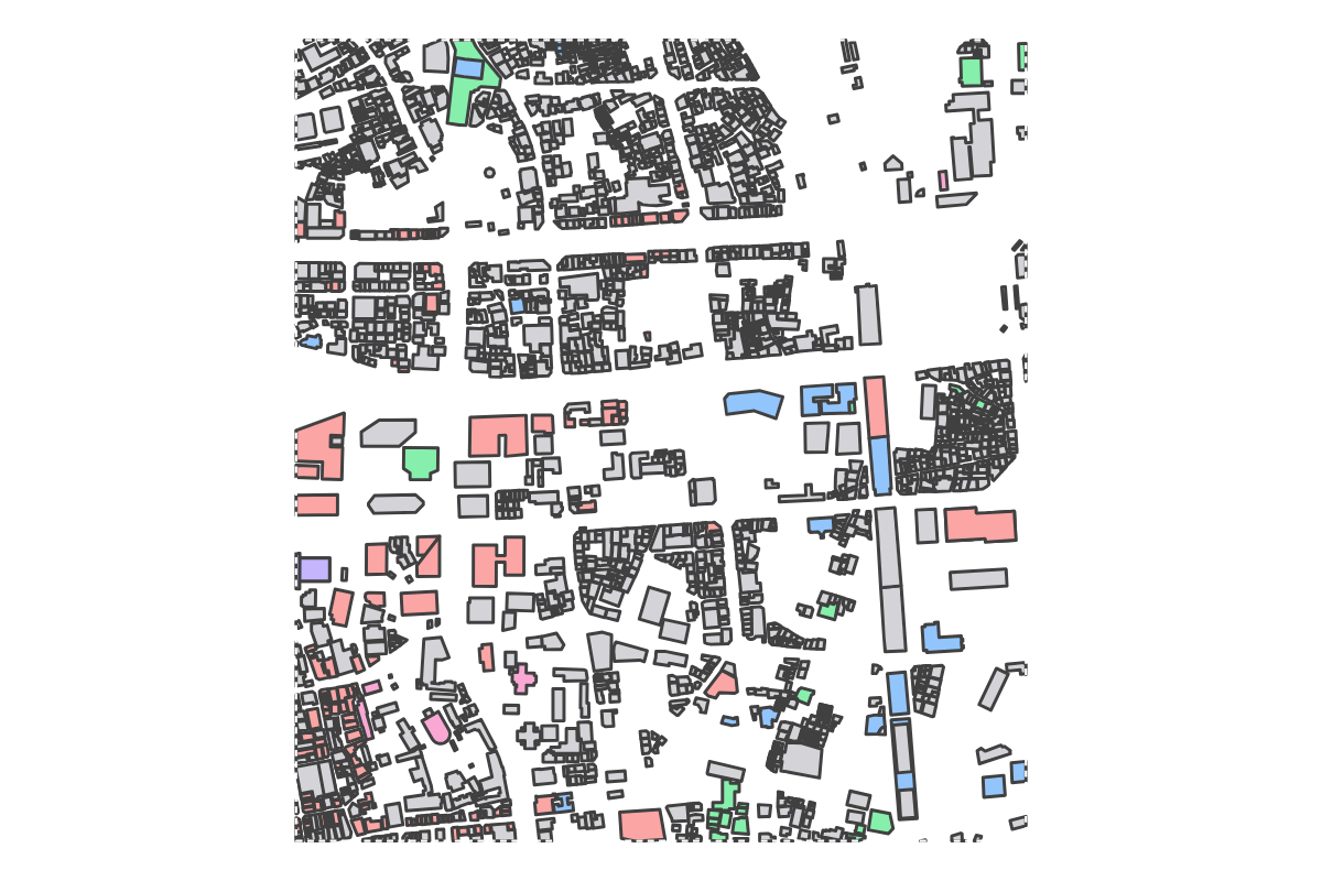 Program breakdown map