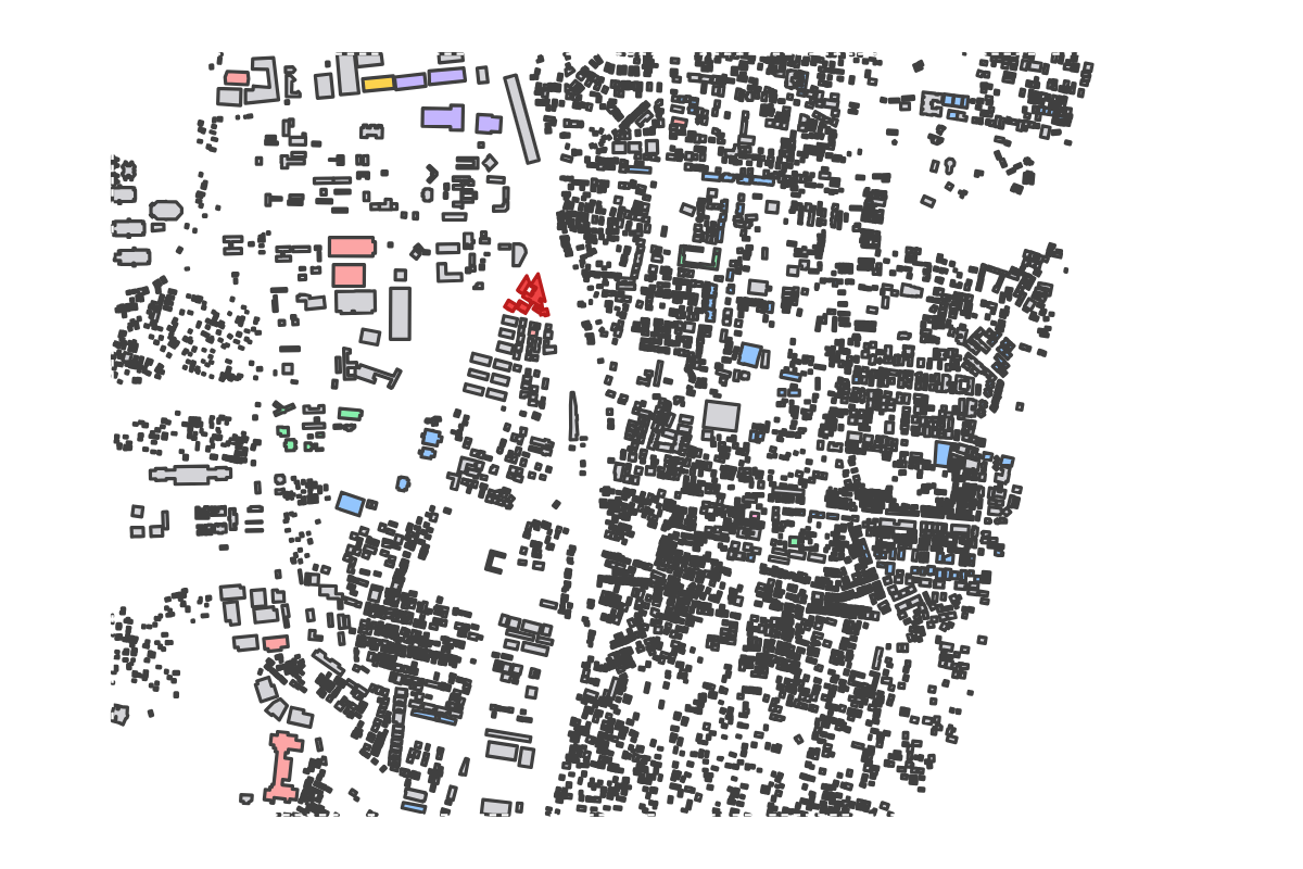 Program breakdown map