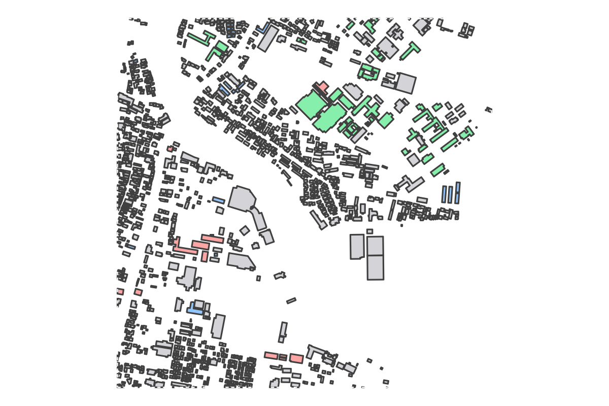 Program breakdown map