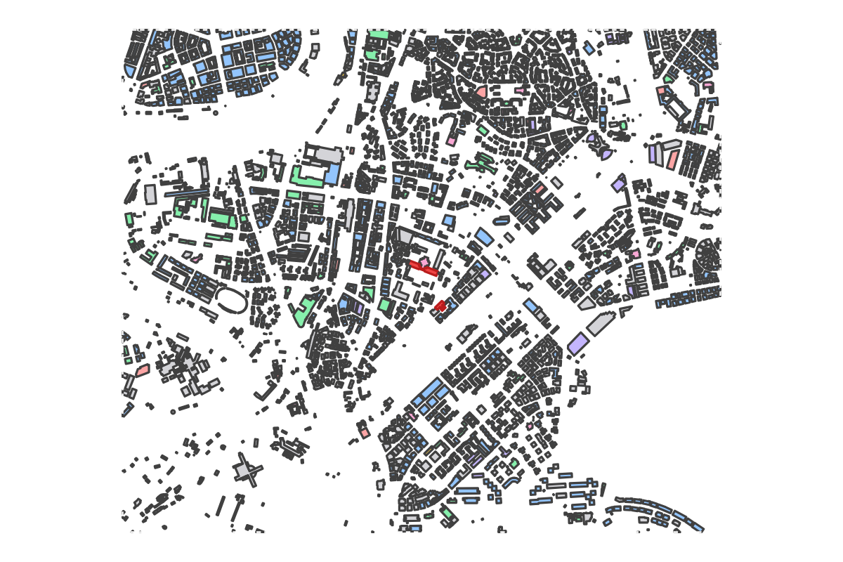 Program breakdown map