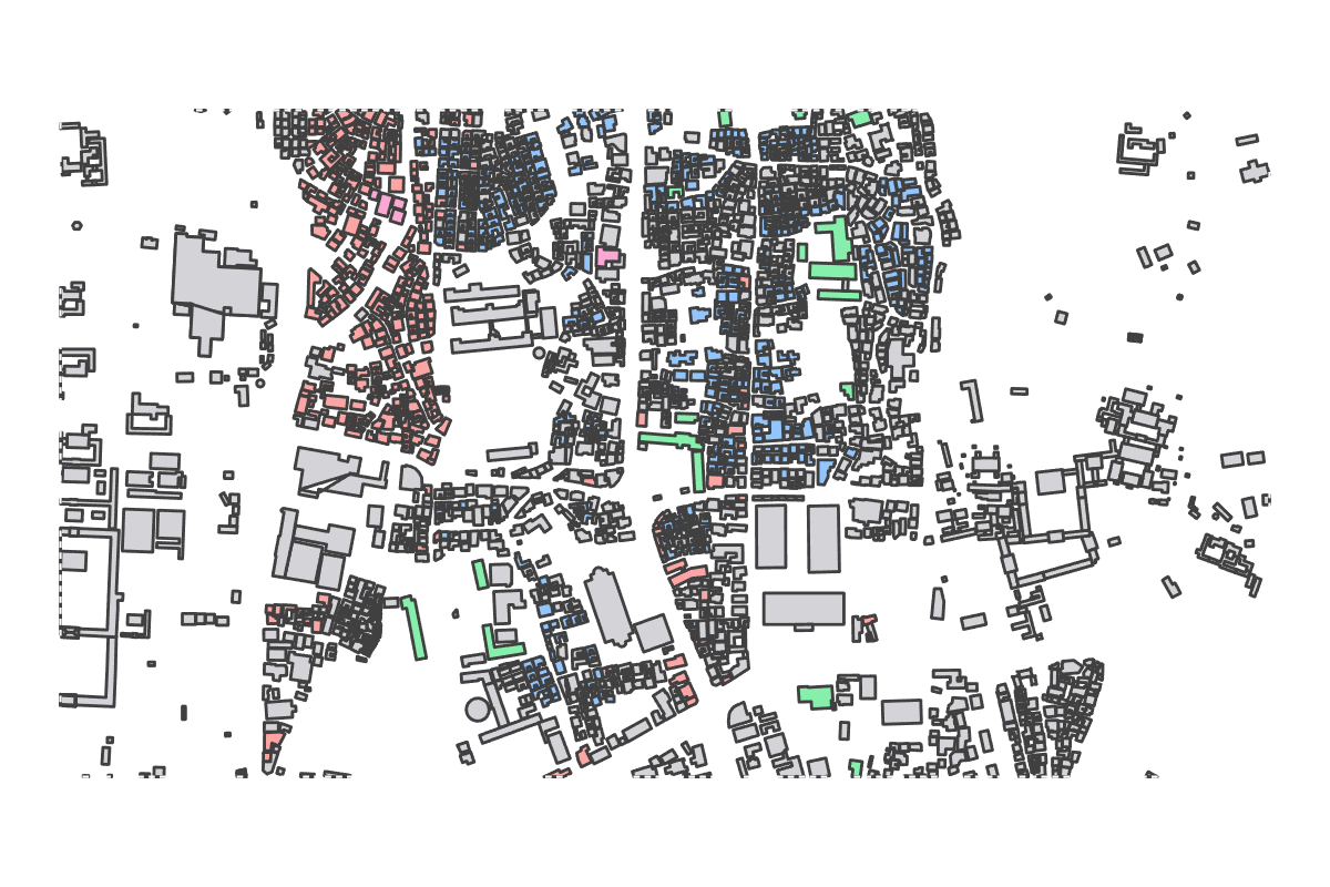 Program breakdown map