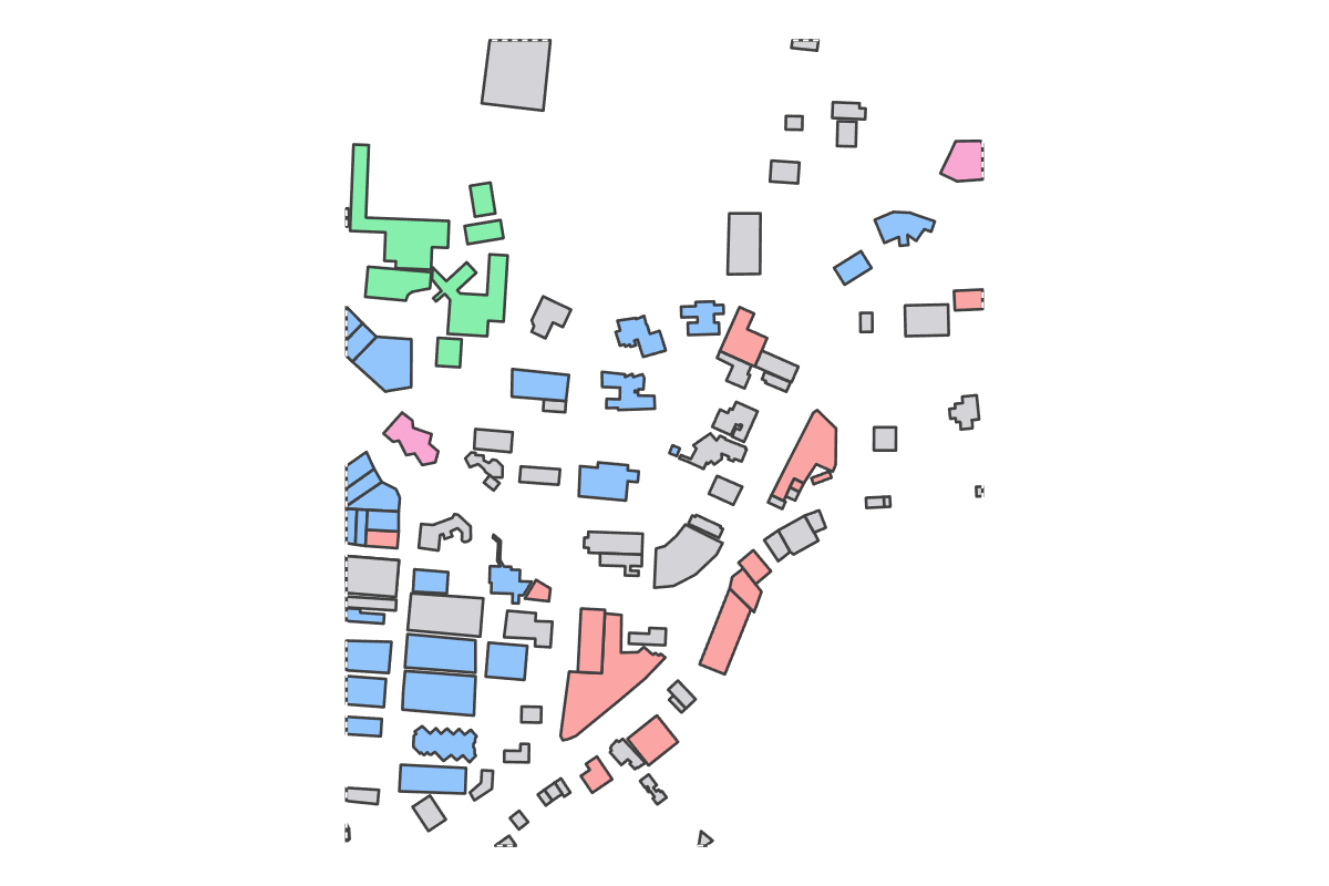 Program breakdown map