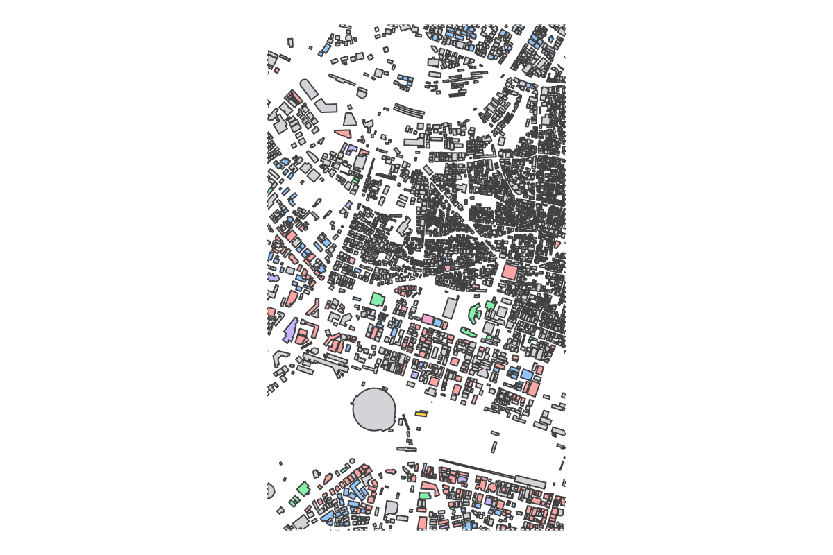 Program breakdown map