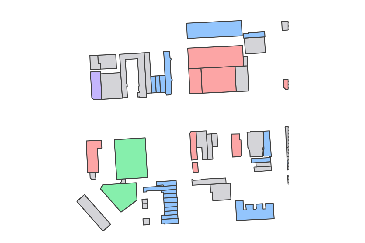 Program breakdown map