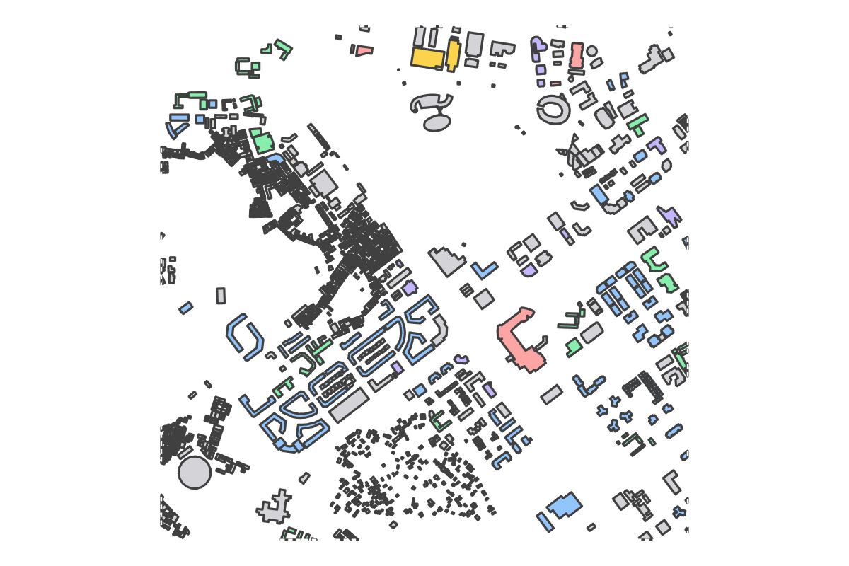 Program breakdown map