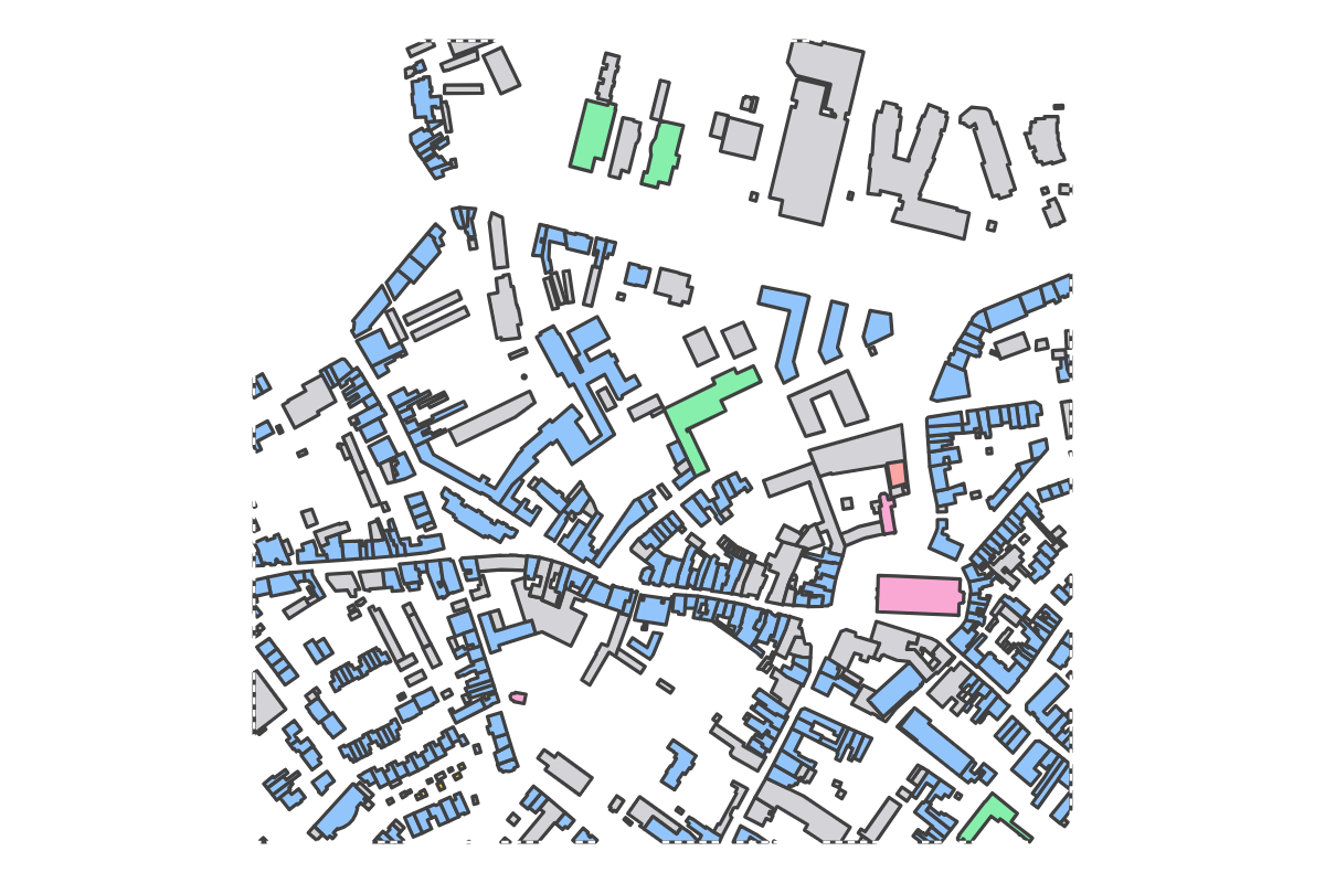 Program breakdown map