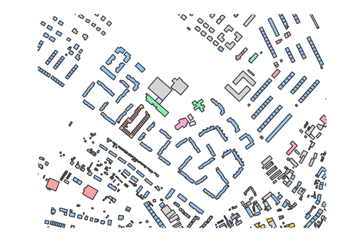 Program breakdown map