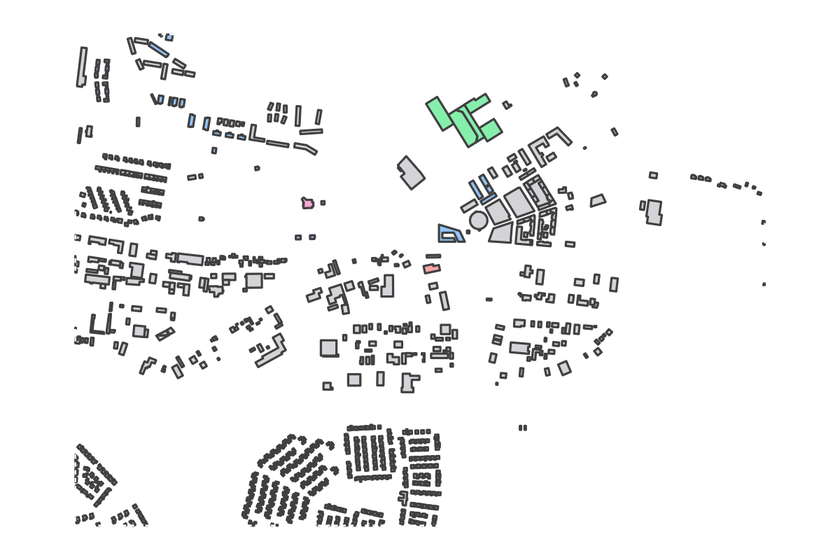 Program breakdown map