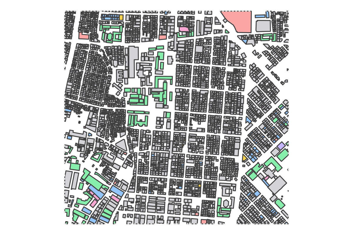 Program breakdown map