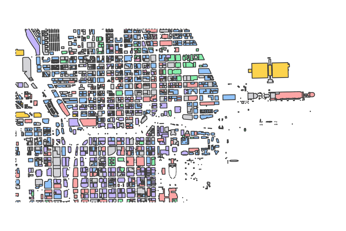 Program breakdown map