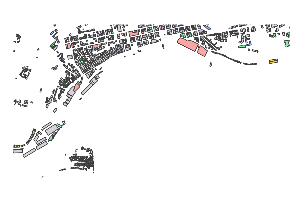 Program breakdown map