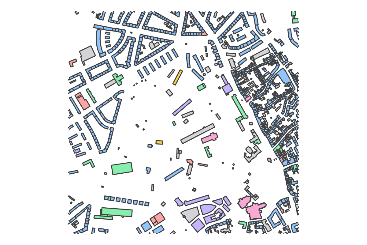 Program breakdown map