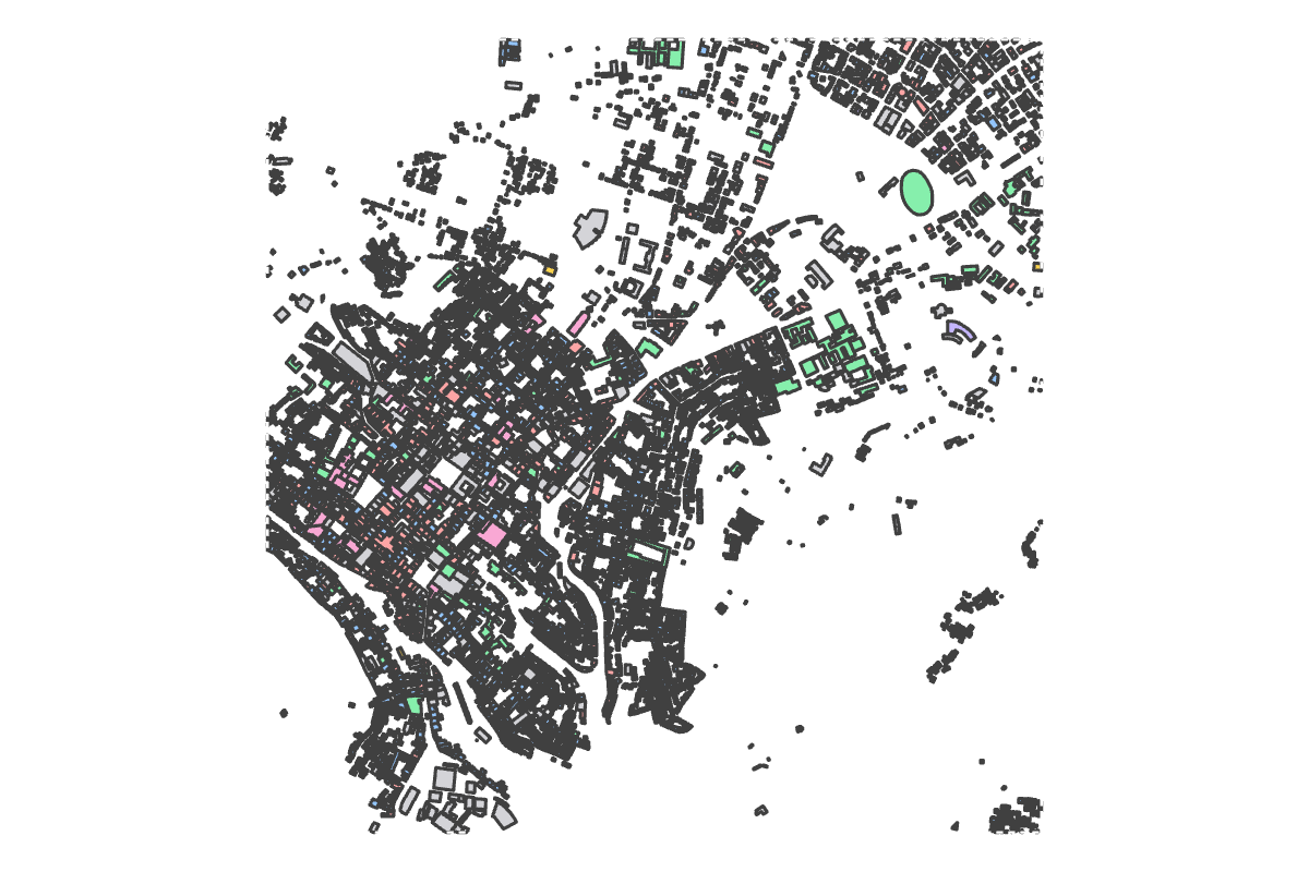 Program breakdown map