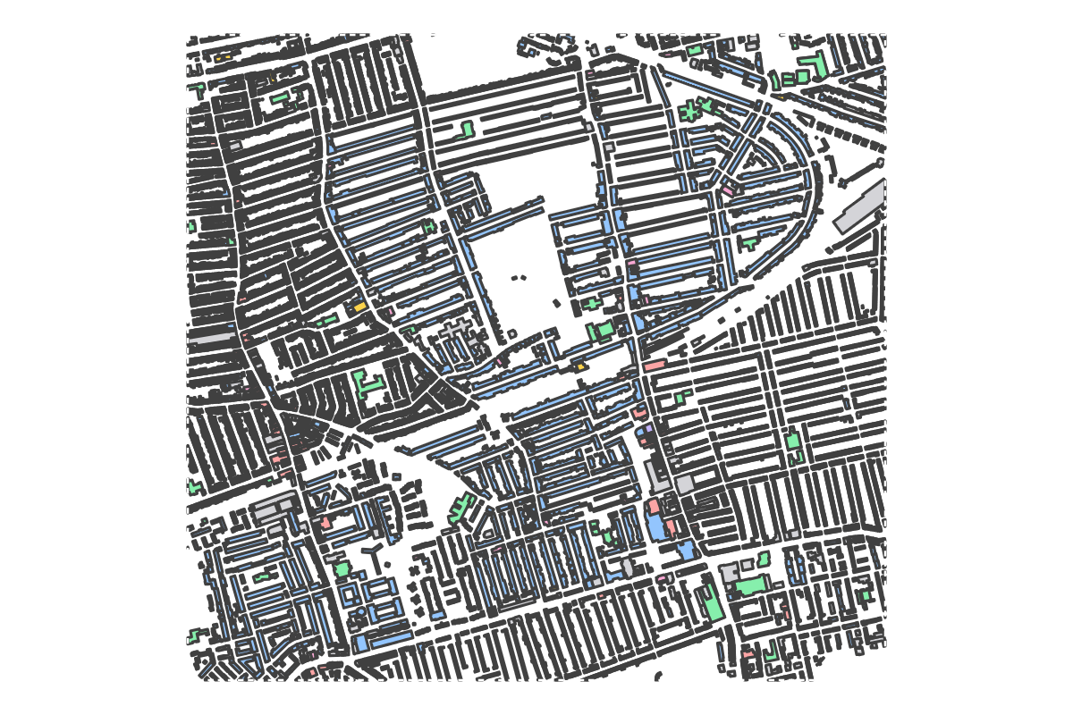 Program breakdown map