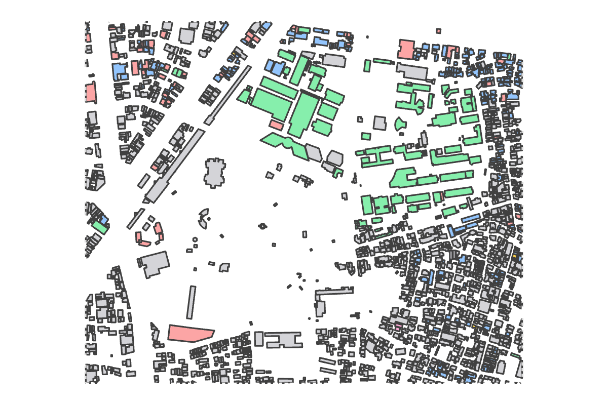 Program breakdown map